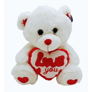 ΑΡΚΟΥΔΑΚΙ ΜΕ ΚΑΡΔΙΑ (40cm) '' VALENTINE'S GIFTS ''
